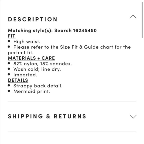 New! Set! Torrid sz 3 Rainbow Mermaid Swim Bathing Suit 3X - Picture 5 of 6